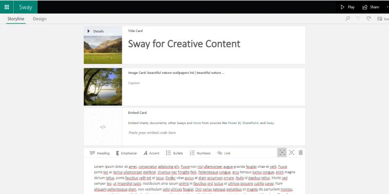 The 8 Best Features Of Microsoft Sway For Creating Interactive Reports - Amazing 8K Colorful Photos | Free Download