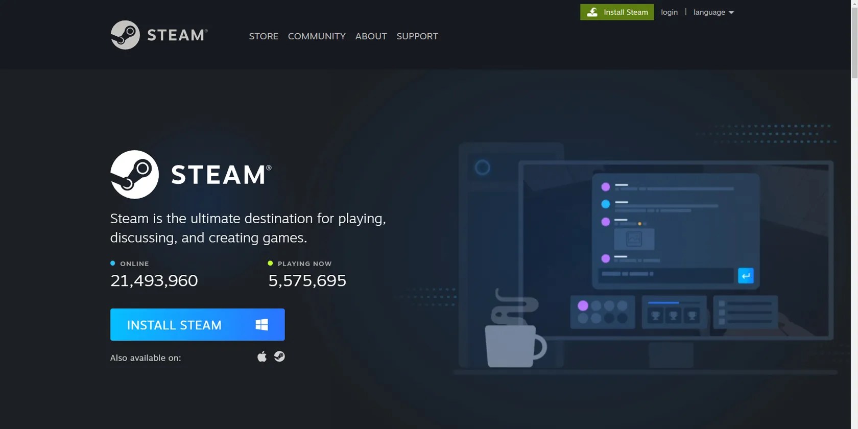 What Is Steam How To Install It On Your PC Install Steam Page 