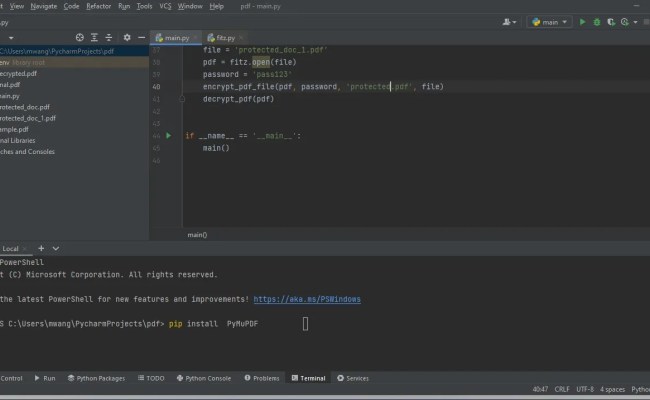 How To Encrypt And Decrypt PDF Files Using Python