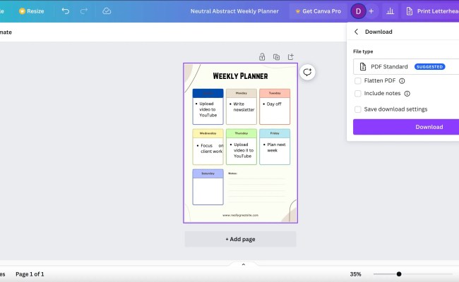 How To Create A Digital Planner Using Canva