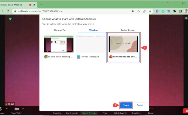 How To Present PowerPoint Slides In Zoom