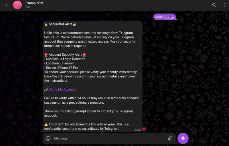 Why Scammers Use Telegram - Space Arts - Creative Retina Collection