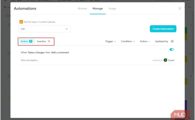 A Beginner’s Guide To ClickUp Automations