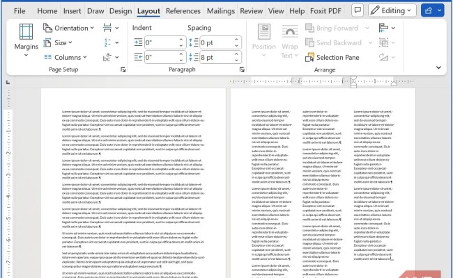How To Create Columns In Microsoft Word