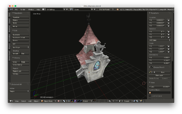 · when you do that, quickly . How To Import A 3d Model From Blender Harold Serrano Game Engine Developer