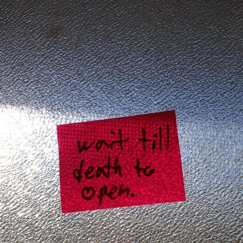 Spider post it