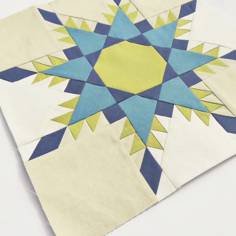 no y seam feathered star free pattern threaded quilting studio