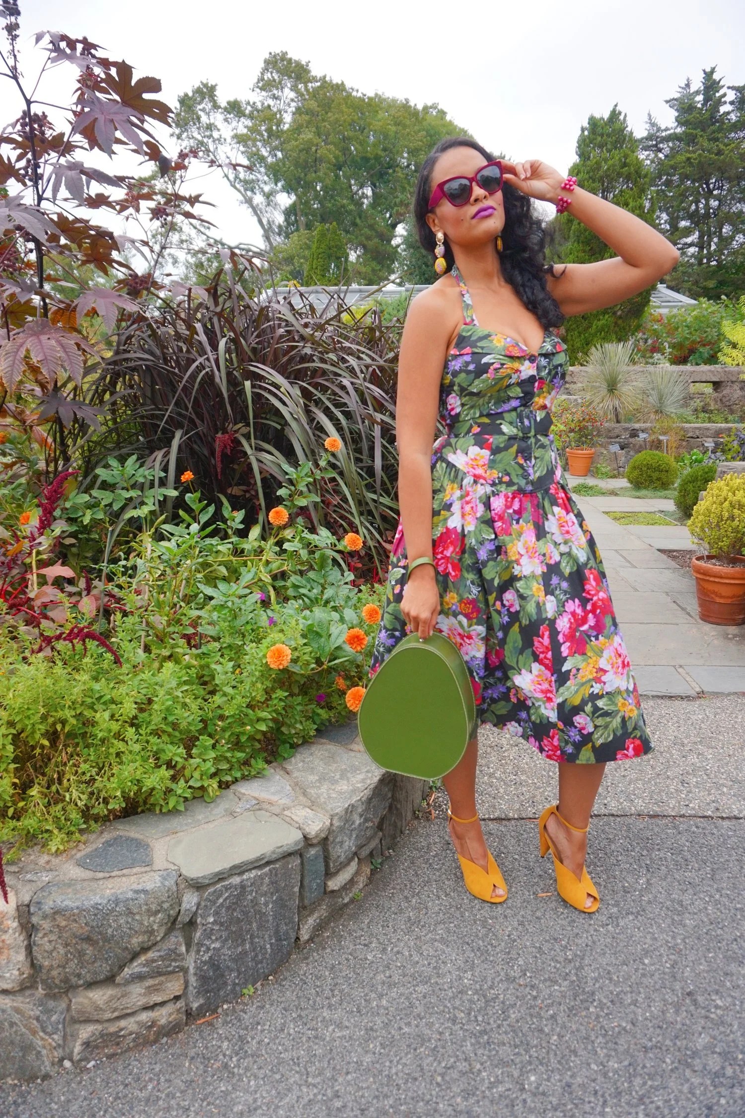 retro outfit dress