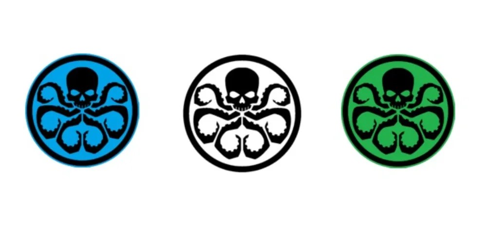 Captain america lernaean hydra red skull logo, wakanda, heroes, sticker png 1935x1935px 48.6kb; Marvel 10 Weird Details You Didn T Know About The Hydra Logo