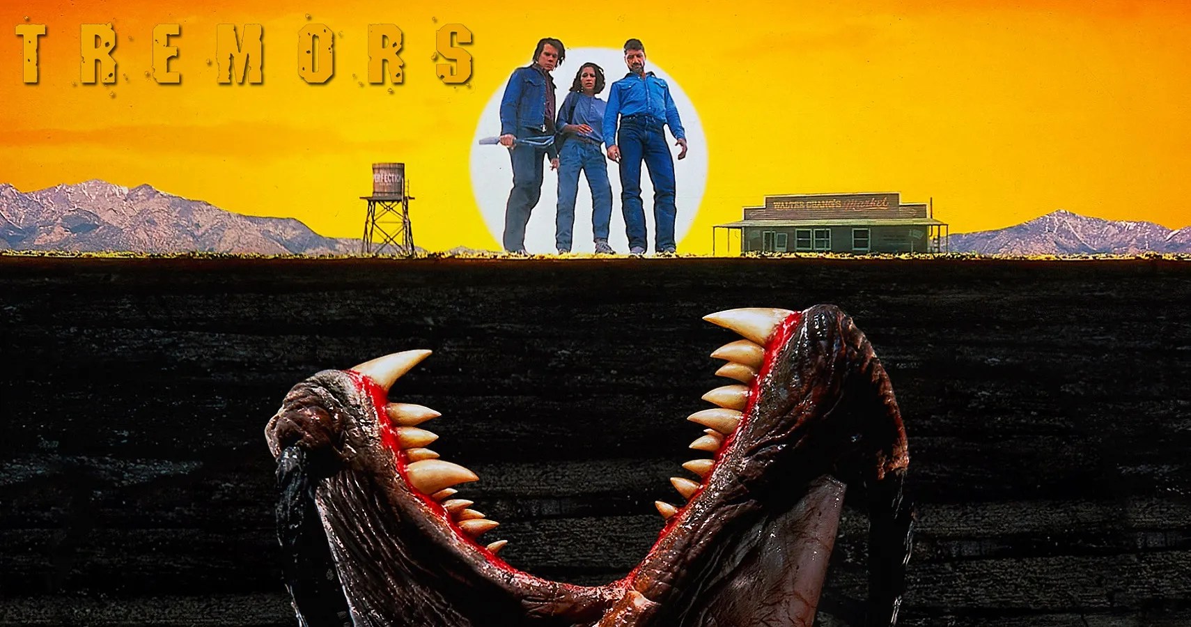 Tremors movie poster