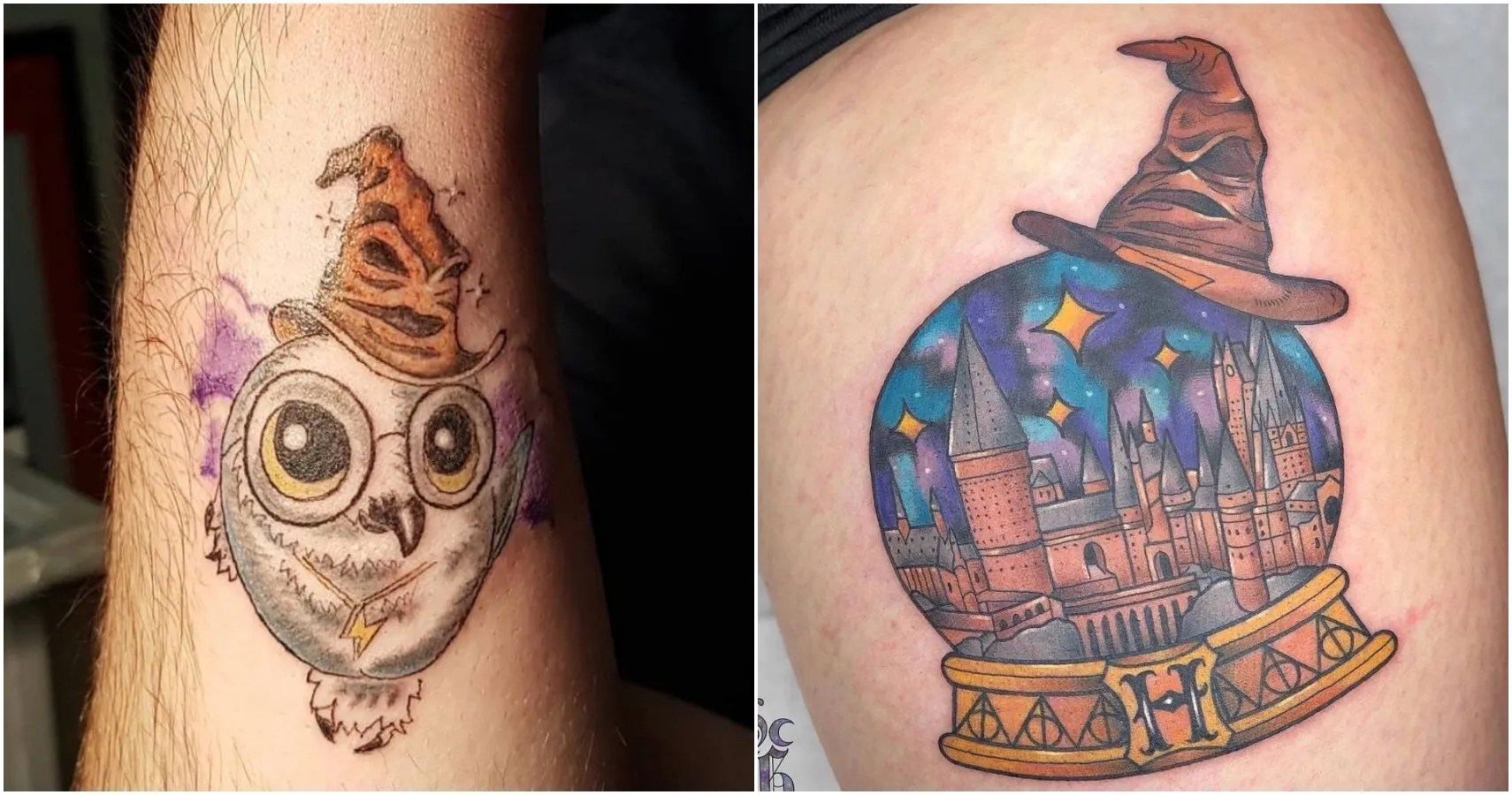 Harry Potter 10 Sorting Hat Tattoos Fans Will Love Screenrant