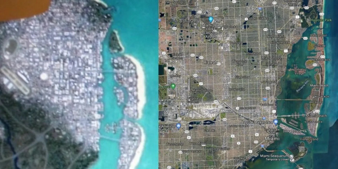 Grand Theft Auto 6 Leaked Map Rumors Explained Gta Leaked Map Comparisons 