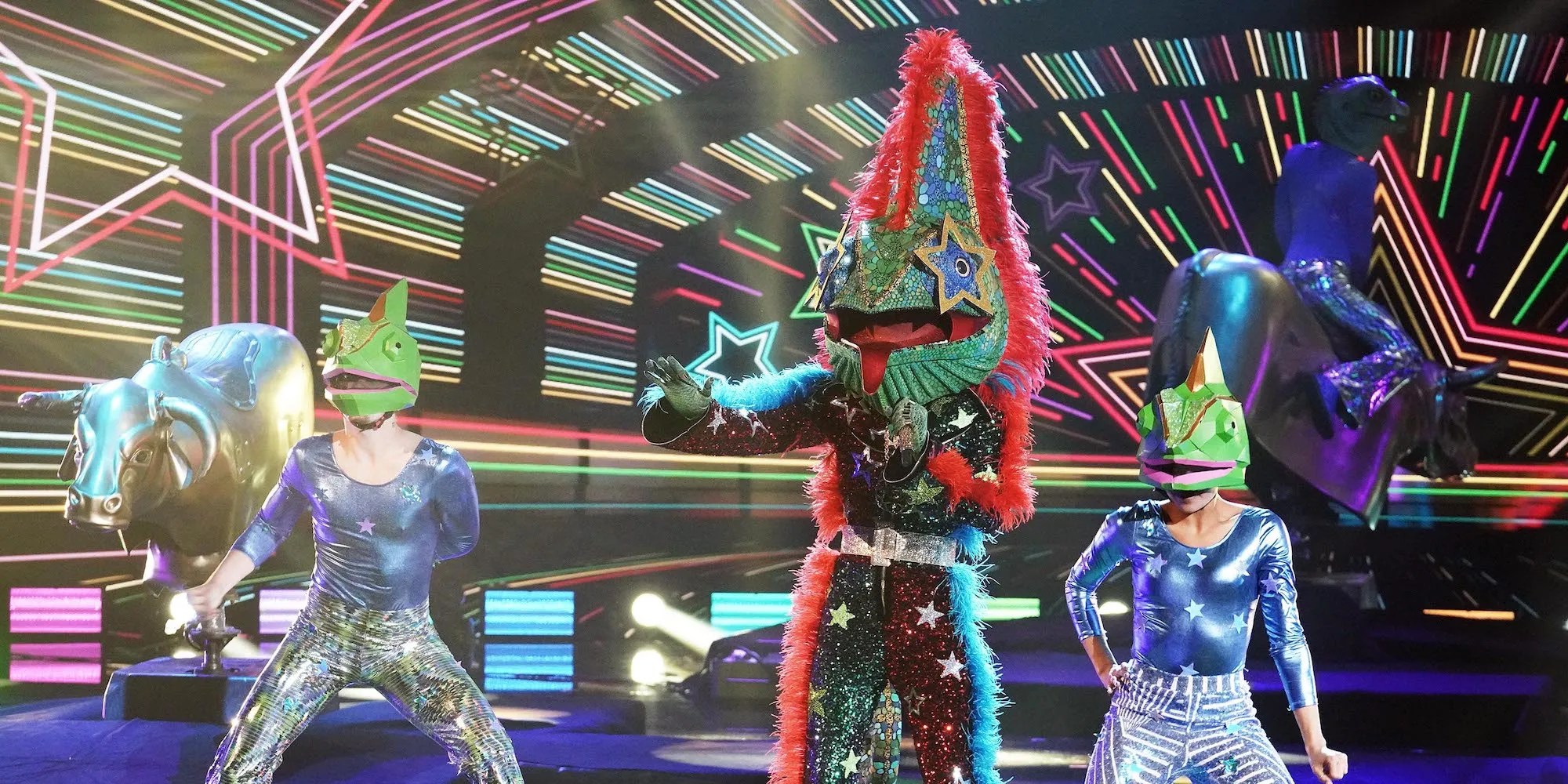 There are some convincing theories about the taco on the masked singer season 3. Who Is Chameleon On Masked Singer Celeb Identity Clues Explained