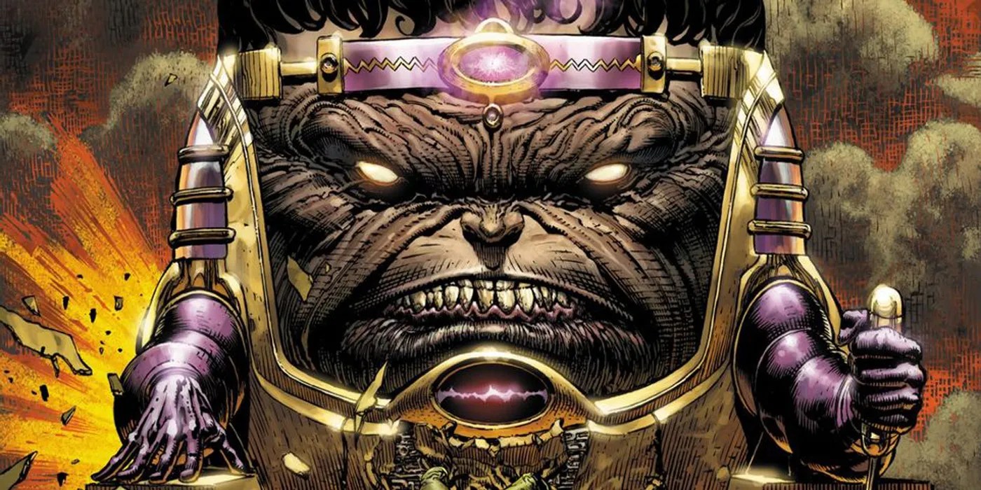 The MCU Completely Rewrites MODOK S Origin Character Modok Sitting In His Chair Preparing For Battle 