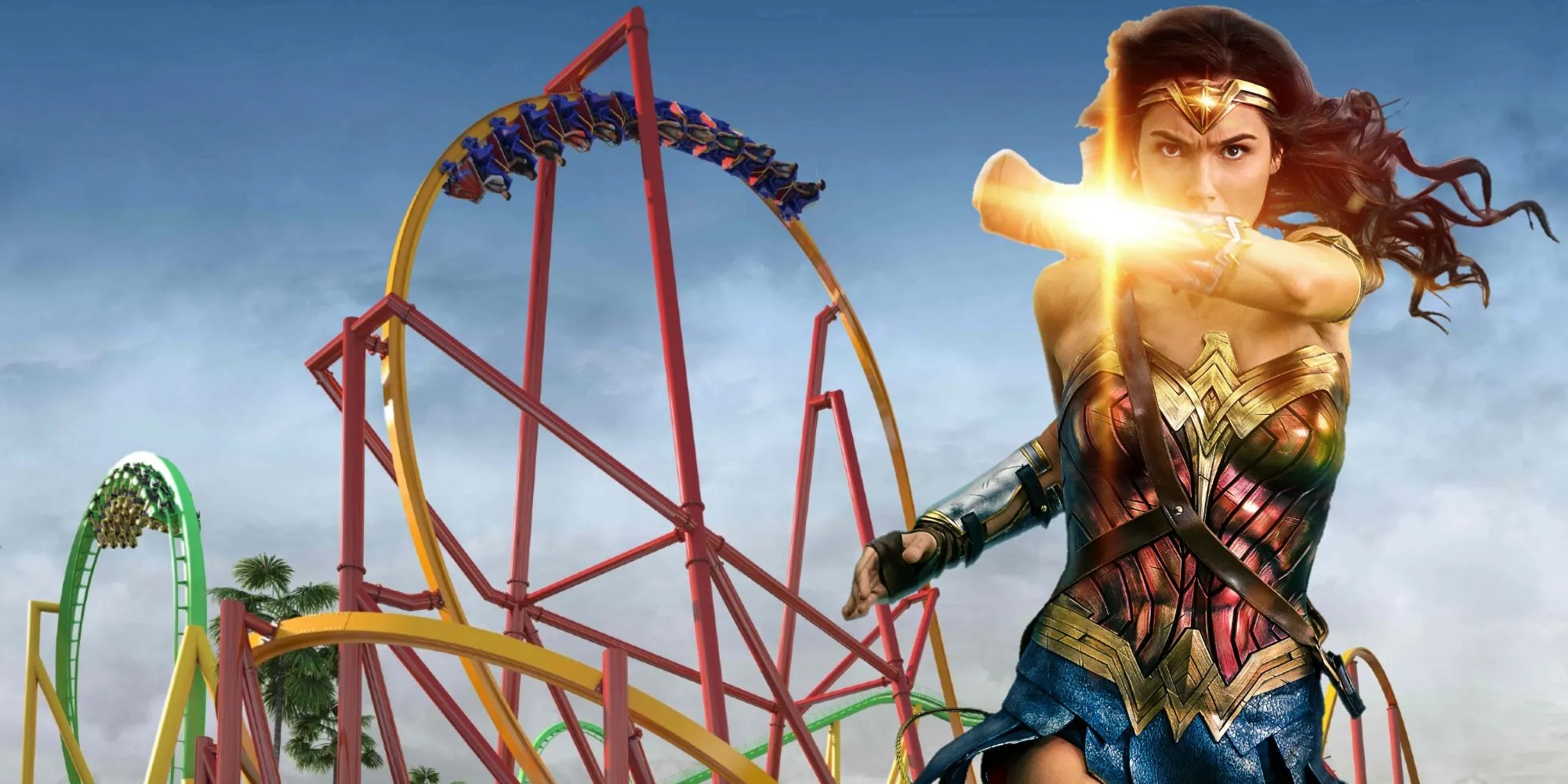 Wonder woman rollercoaster coming to six flags magic mountain
