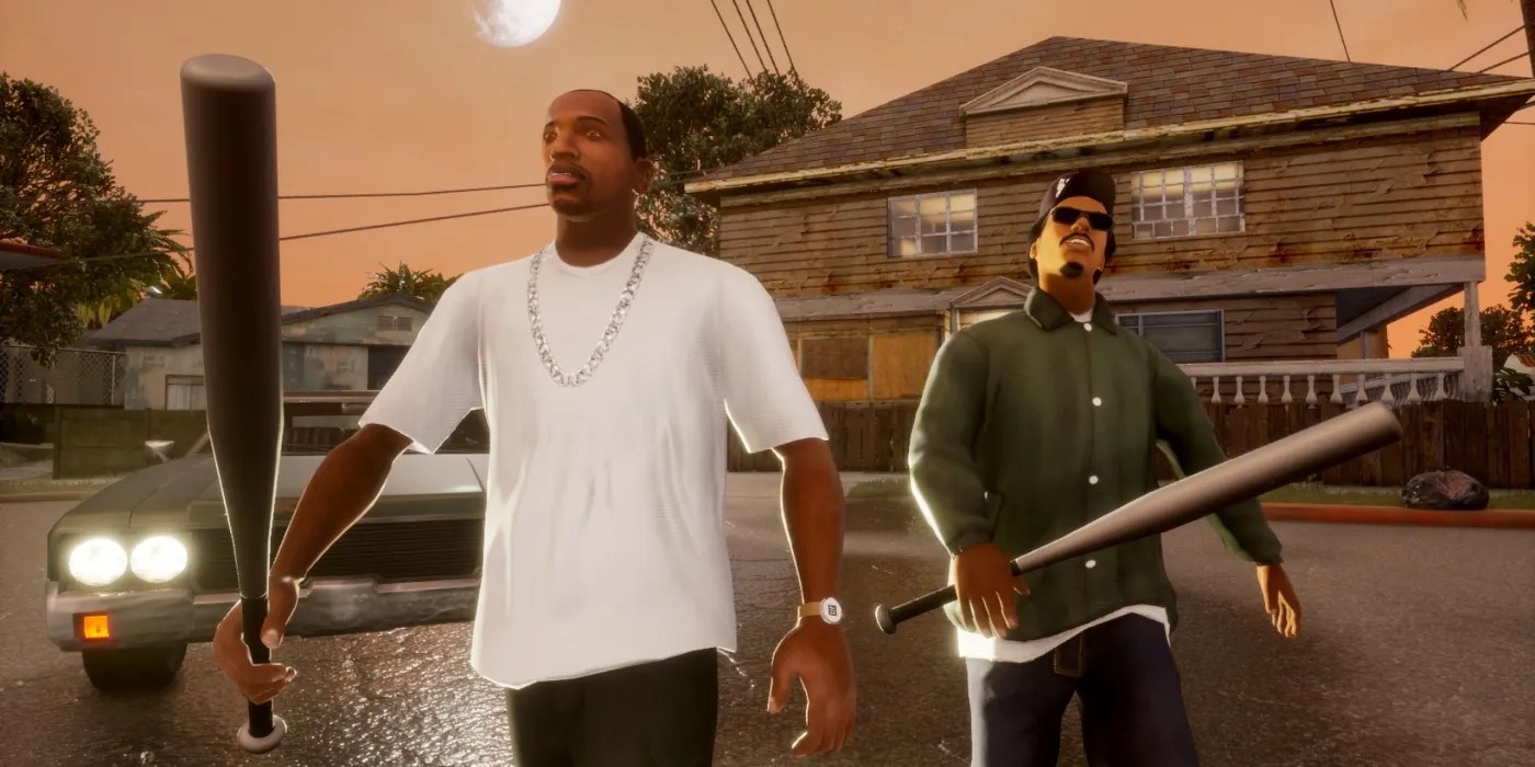 GTA San Andreas Definitive Edition Mod Fixes Rockstar S Textures Gta Trilogy San Andreas Texture Mod 