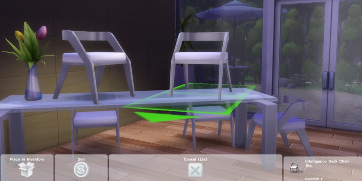 The sims 4: how to move objects up