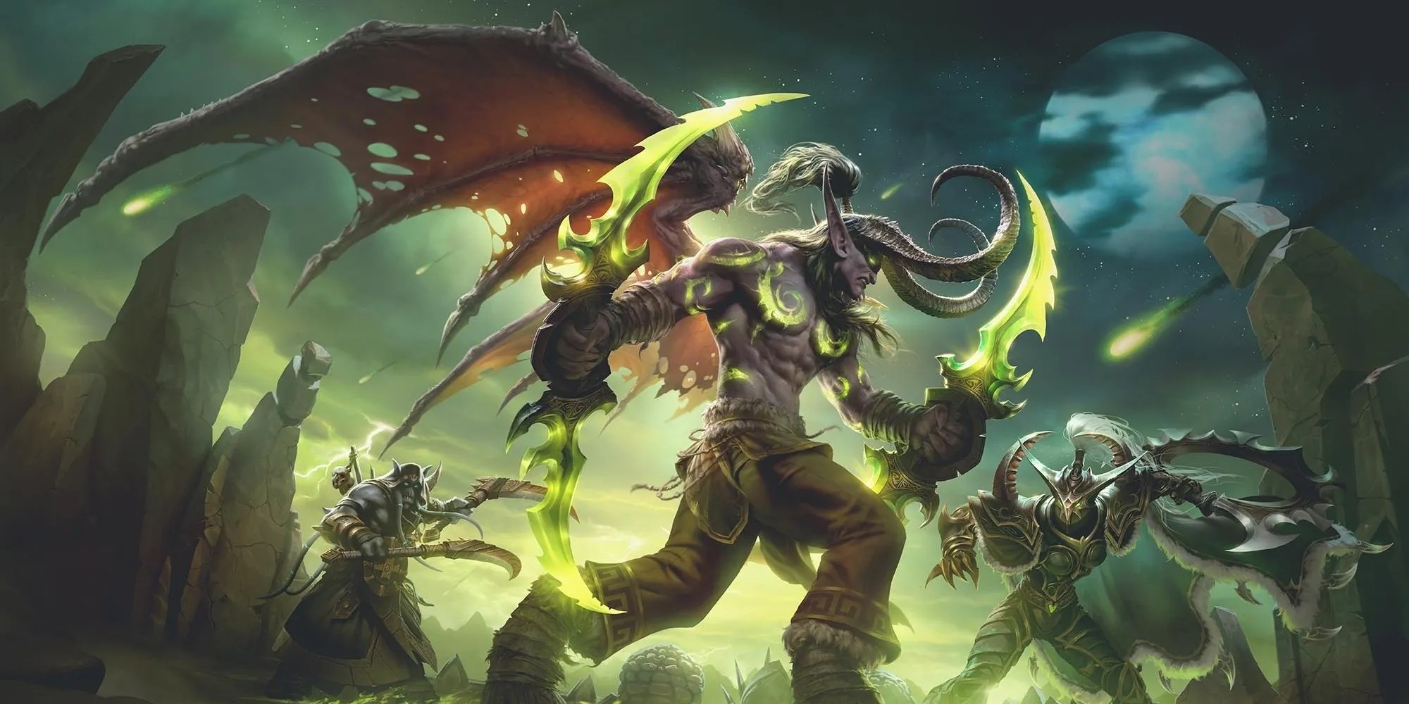 A page for describing characters: The Lore Of World Of Warcraft Burning Crusade Screen Rant