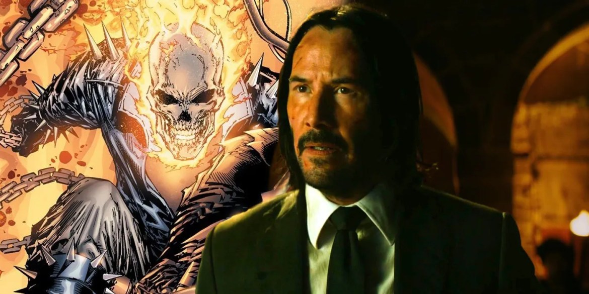 Keanu Reeves y el motorista fantasma