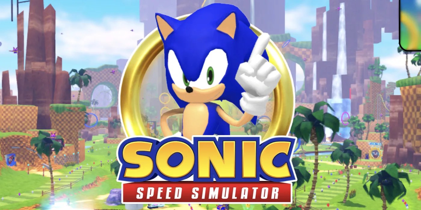 Roblox Sonic Speed Simulator EMSEKFLOL COM Roblox Sonic Speed Simulator Code Title Screen Featuring Sonic And Main Logo 