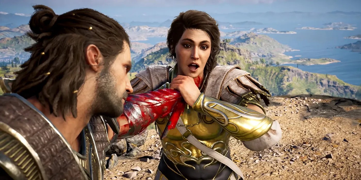 Assassin S Creed Odyssey Ranking All Possible Endings Assassin S Creed Odyssey Deimos Death 