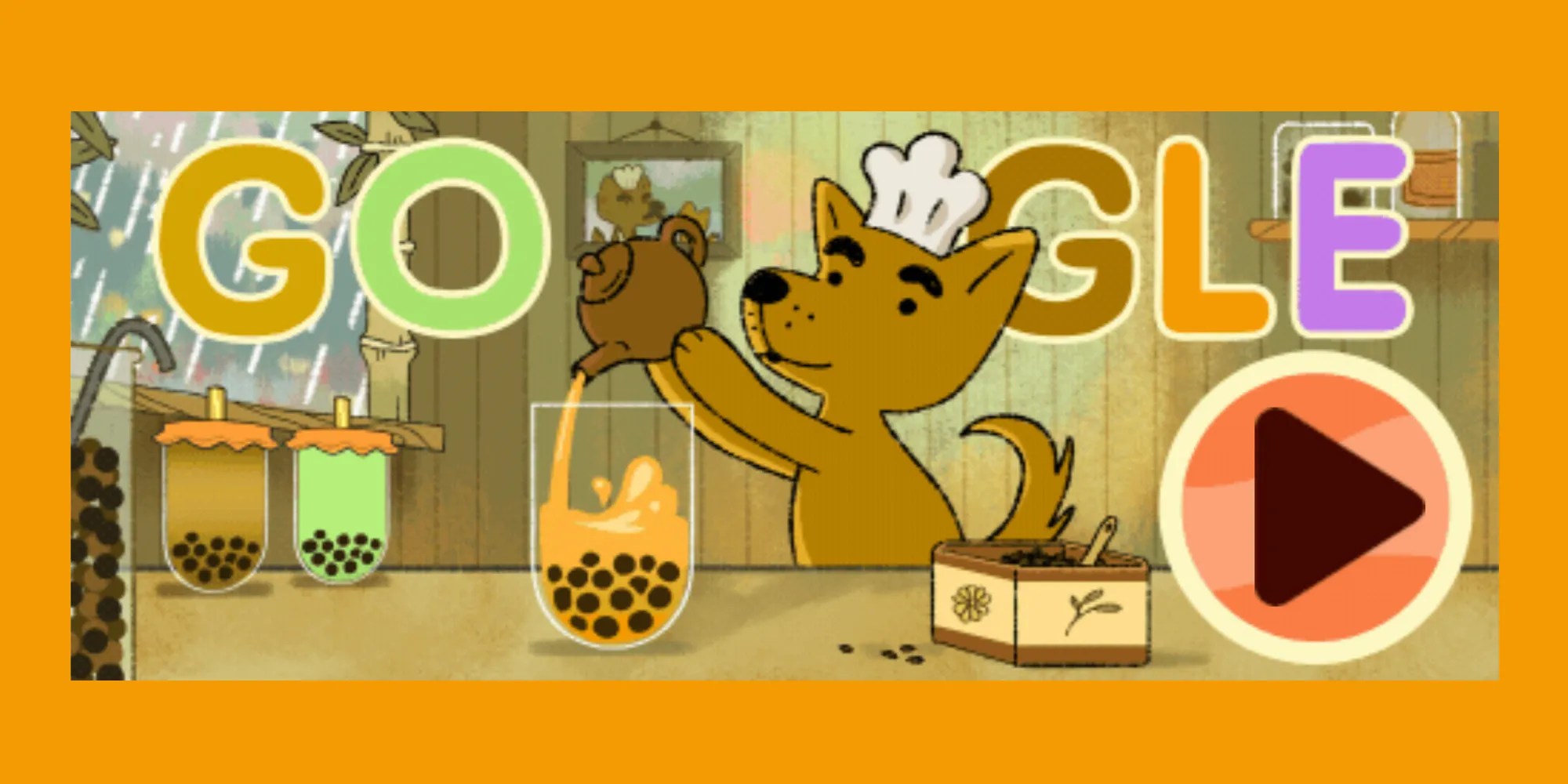 Relaxing google doodle game will have you making boba tea on repeat