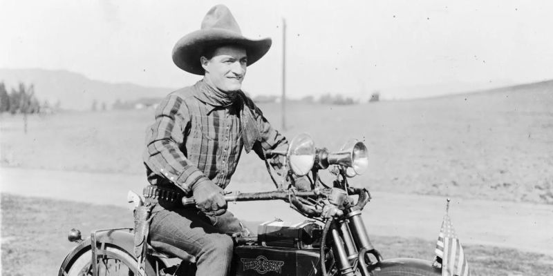 Tom Mix Actor Rodeo Performer - High Resolution Vintage Arts for Desktop