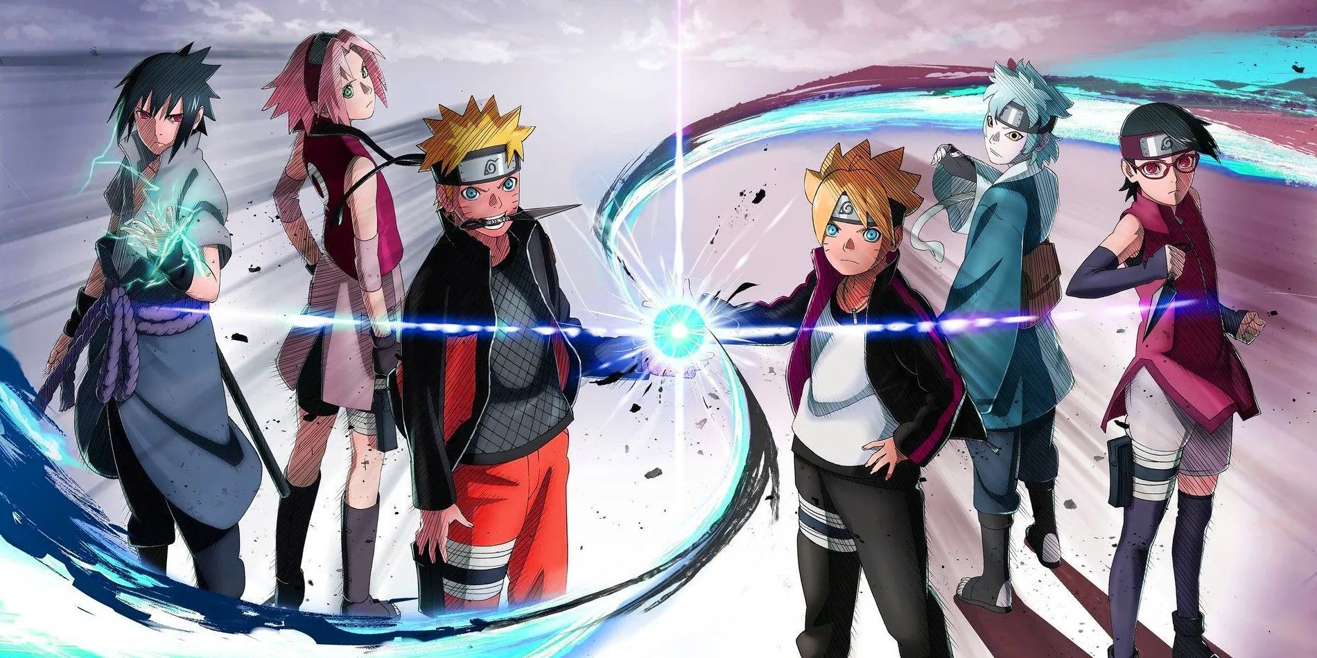 Naruto & Borutos Team 7s Get the Relaxing Moment They Always Deserved in  New Art