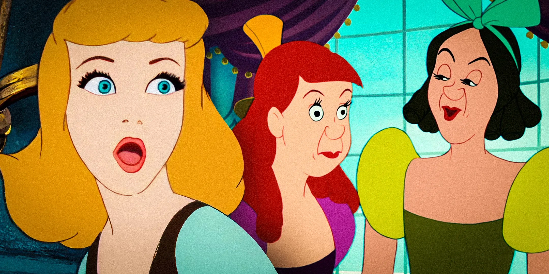 Step Sisters From Cinderella - Download Stunning Space Background | Retina