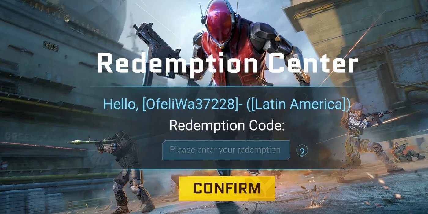 Box Blood Strike Code Redemption Box sin código.