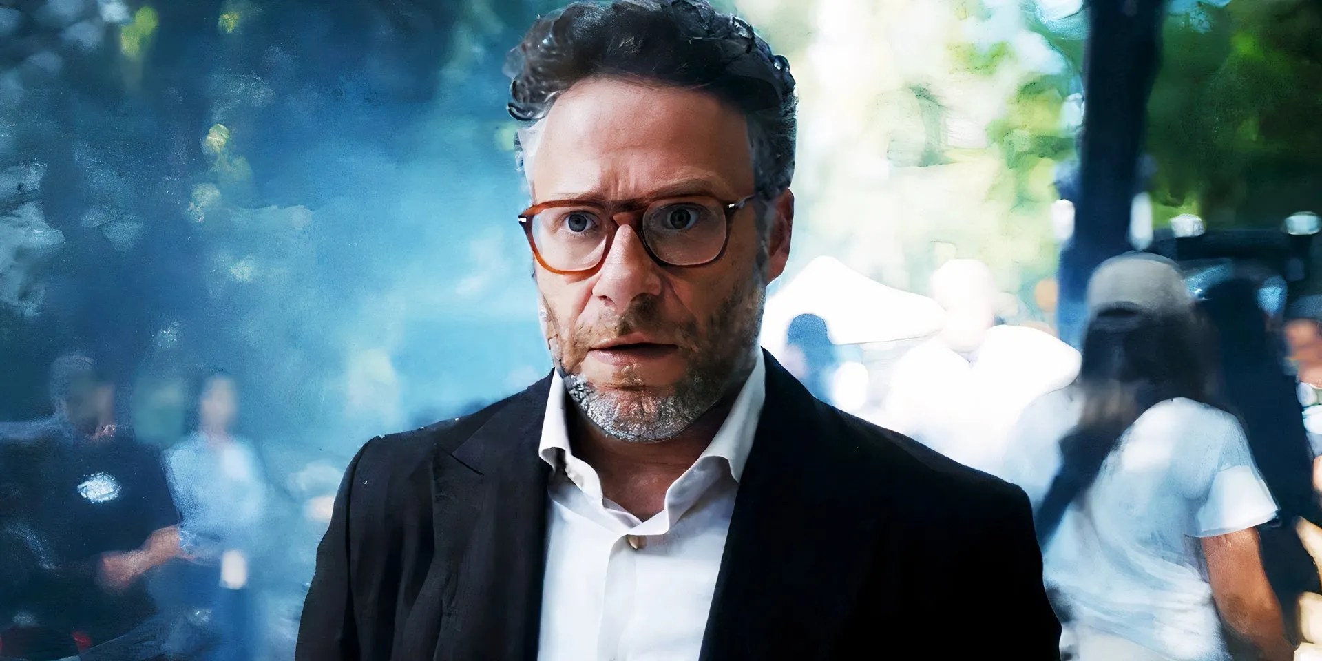 Seth Rogen's New Apple TV+ Comedy Scores Perfect 100% on Rotten Tomatoes Seth Rogen in The Studio