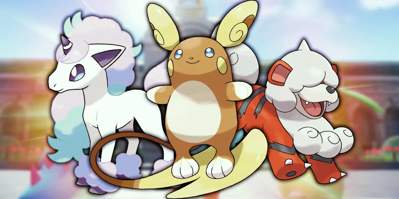 10 Cutest Regional Form Pokémon, Ranked