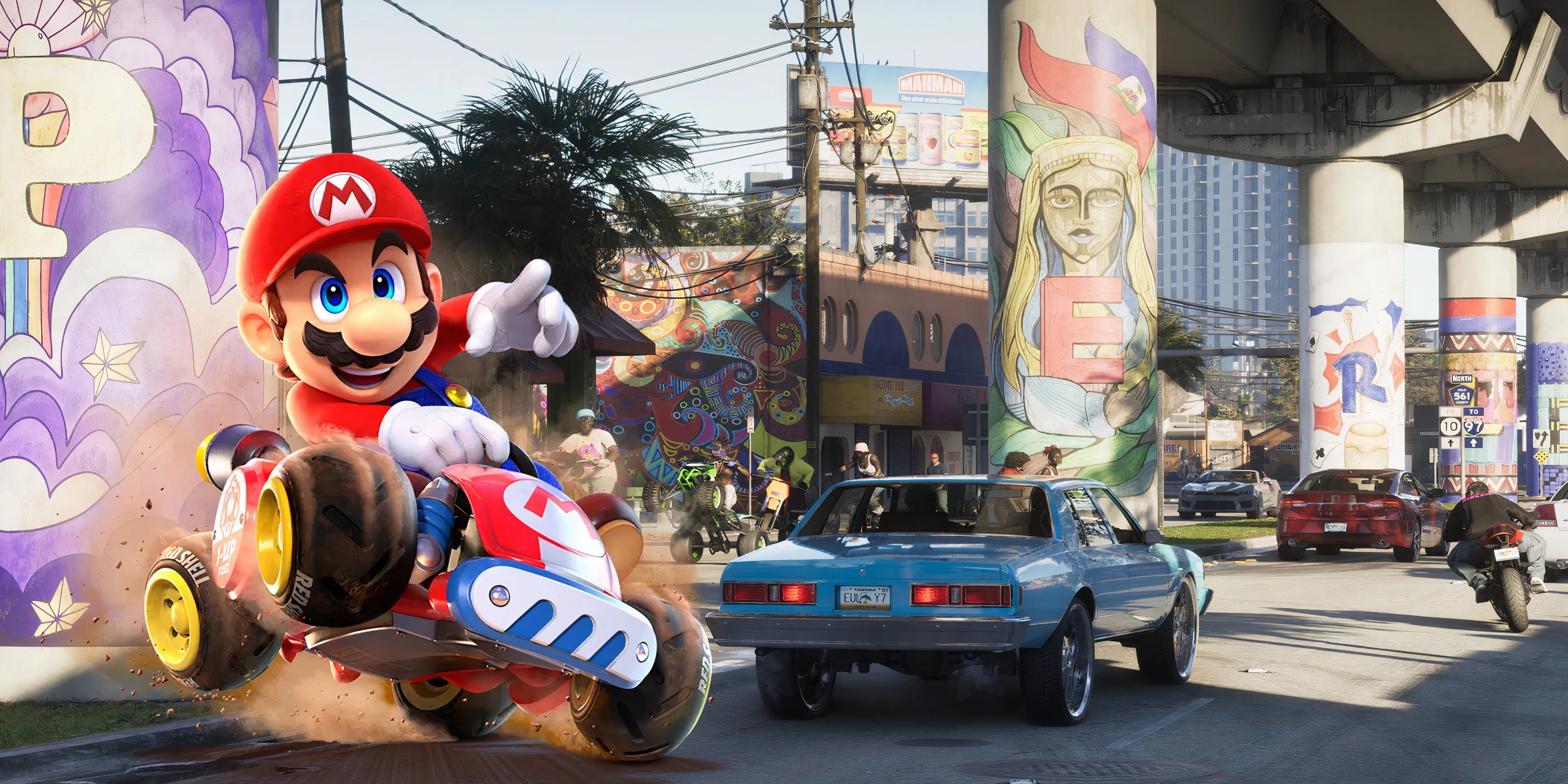 Former Rockstar Developer Knocks Mario Kart World While Praising GTA 6 Gta 6 Mario Kart World.JPG