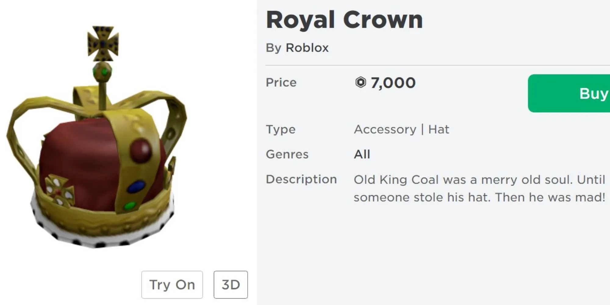 What Is The Most Expensive Item In Roblox 2026 Roblox Royal Crown.JPG
