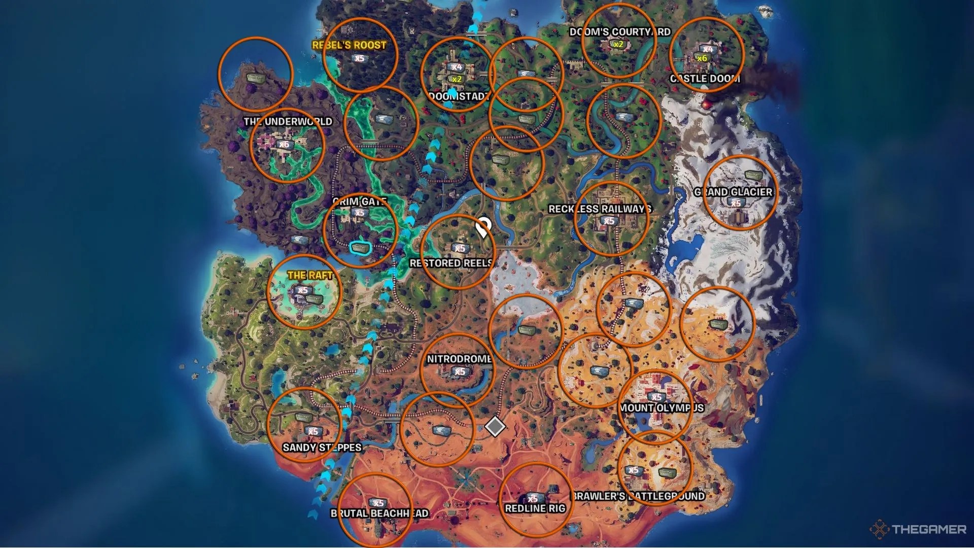 How To Find Rare Chests In Fortnite Crates 2 
