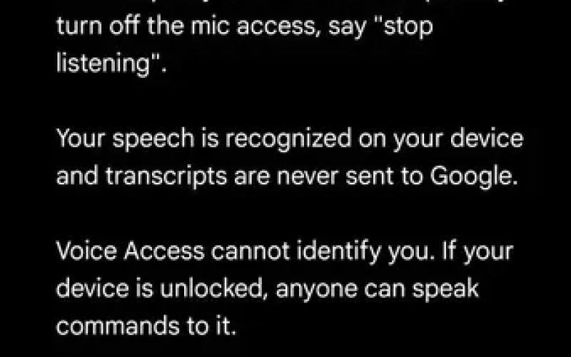 How to set up your Android smartphone using Google Voice Access.