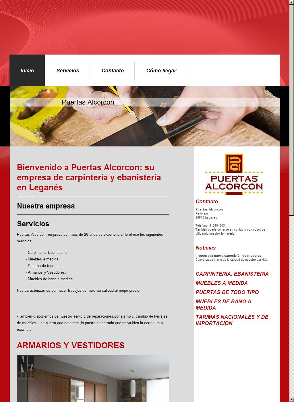 Sitios Web De Puertas Alcorcon Trade Nosis