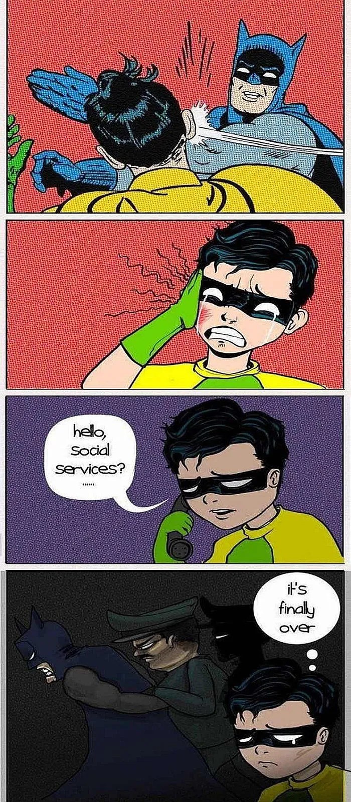 Batman 10 Funniest Slapping Robin Memes That Make Us Cry Laugh