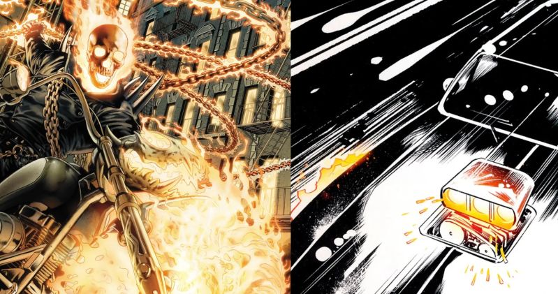 Libby Ghost Rider - Premium Space Illustration Gallery - Ultra HD