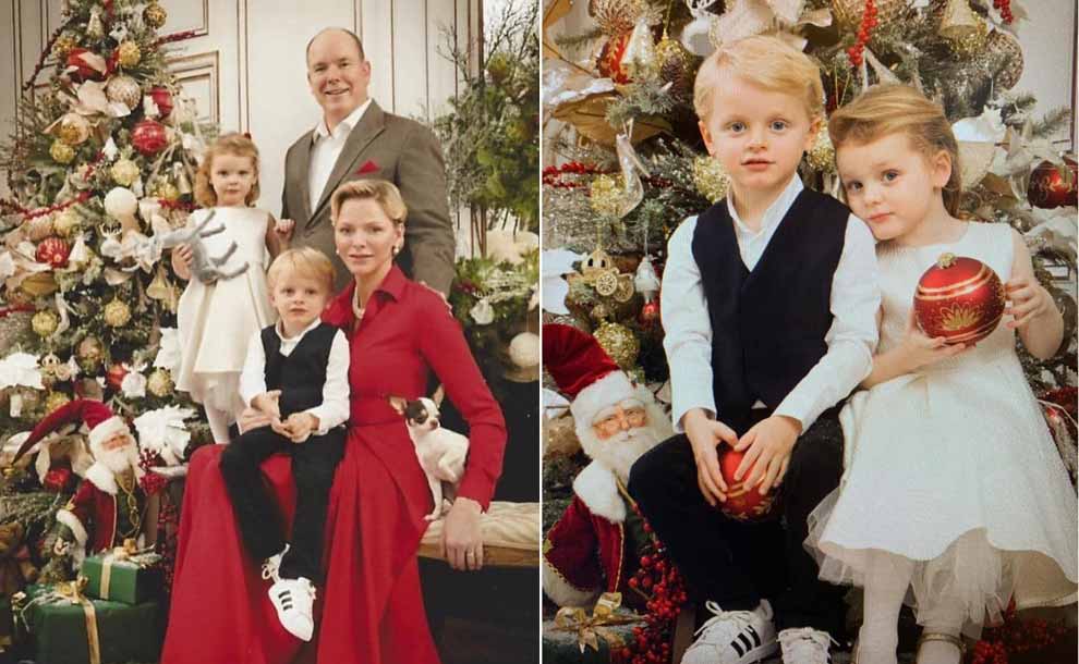 Cartoline Di Natale Dai Reali Di Tutto Il Mondo: Da Meghan In Abito Da Sera A Charlène In Rosso - Io Donna 610_x_990_jpg
