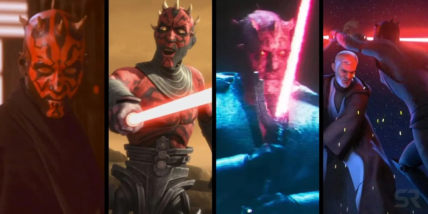Star Wars A Complete History Of Darth Maul Screen Rant
