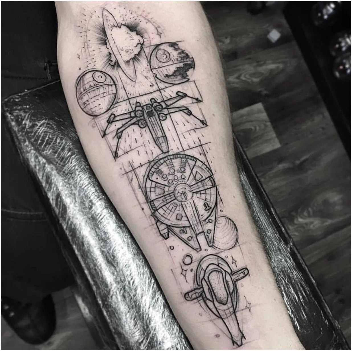 Star Wars: 10 Original Trilogy Tattoos Only True Fans Will Understand 735_x_737_jpg