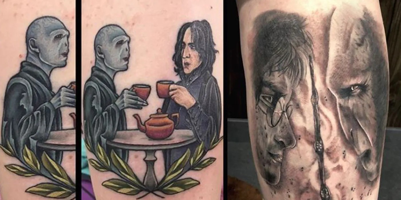 Harry Potter: 10 Voldemort Tattoos Fans Will Love | Screenrant 500_x_943_jpg