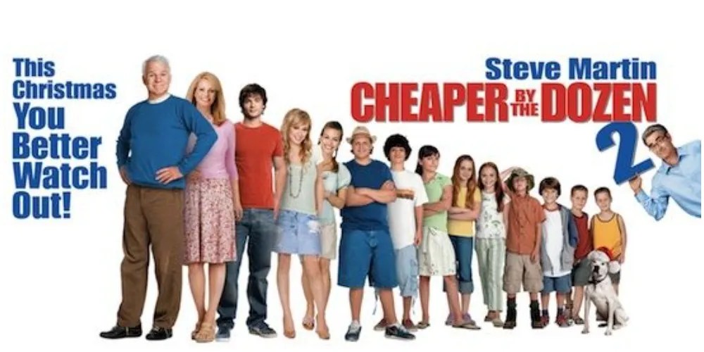 With gabrielle union, zach braff, erika christensen, timon kyle durrett. 5 Reasons Cheaper By The Dozen 2003 Is The Best 5 Reasons The Sequel Is Better