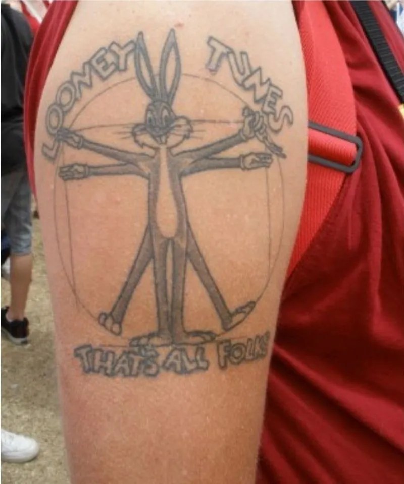 Looney Tunes: 10 Bugs Bunny Tattoos That Any Fan Will Adore 960_x_800_jpg
