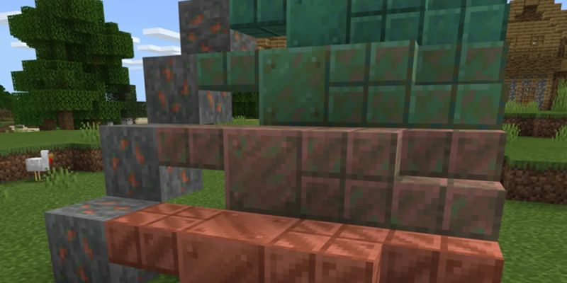 Copper Ore Minecraft Guide Ign - Colorful Background Collection - HD Quality