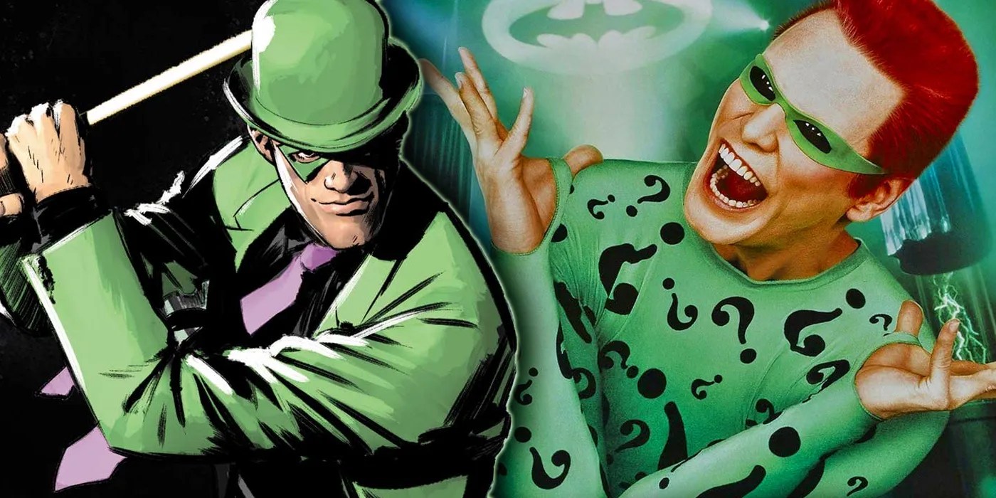 Custom made for jim carey. Batman Just Turned Jim Carrey S Riddler Into A Serious Villain