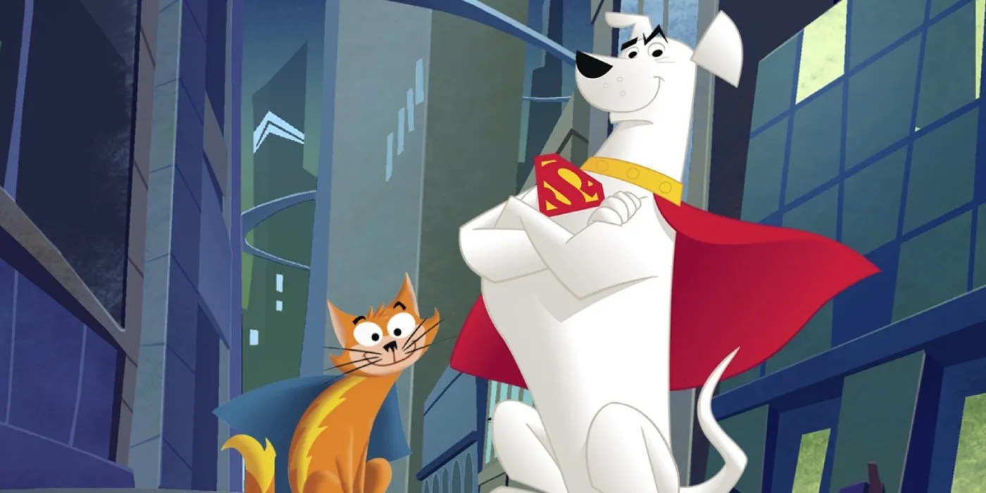 before dc super pets there was cartoon networks krypto the superdog on dc super pets show