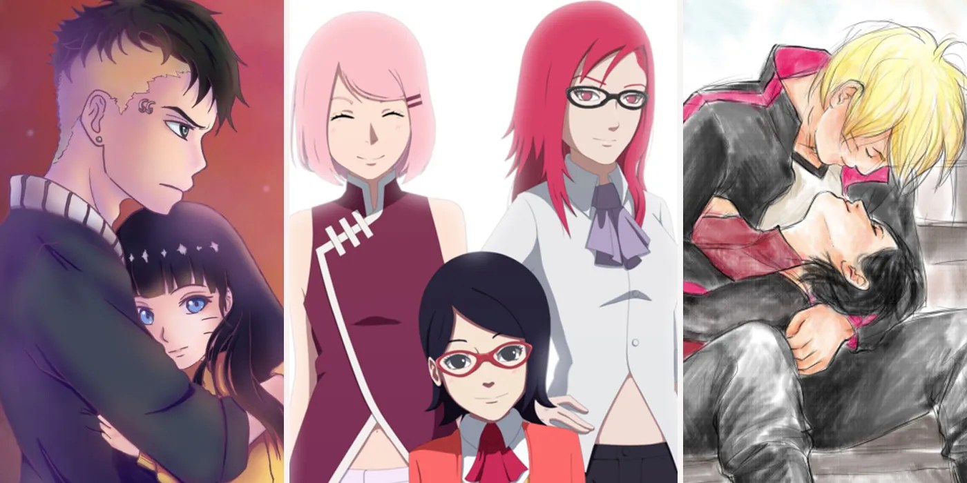Never miss a moment · boruto · sarada · mitsuki · naruto · sasuke · orochimaru · anime · manga . 25 Fan Redesigns Of Unexpected Boruto Couples Screenrant