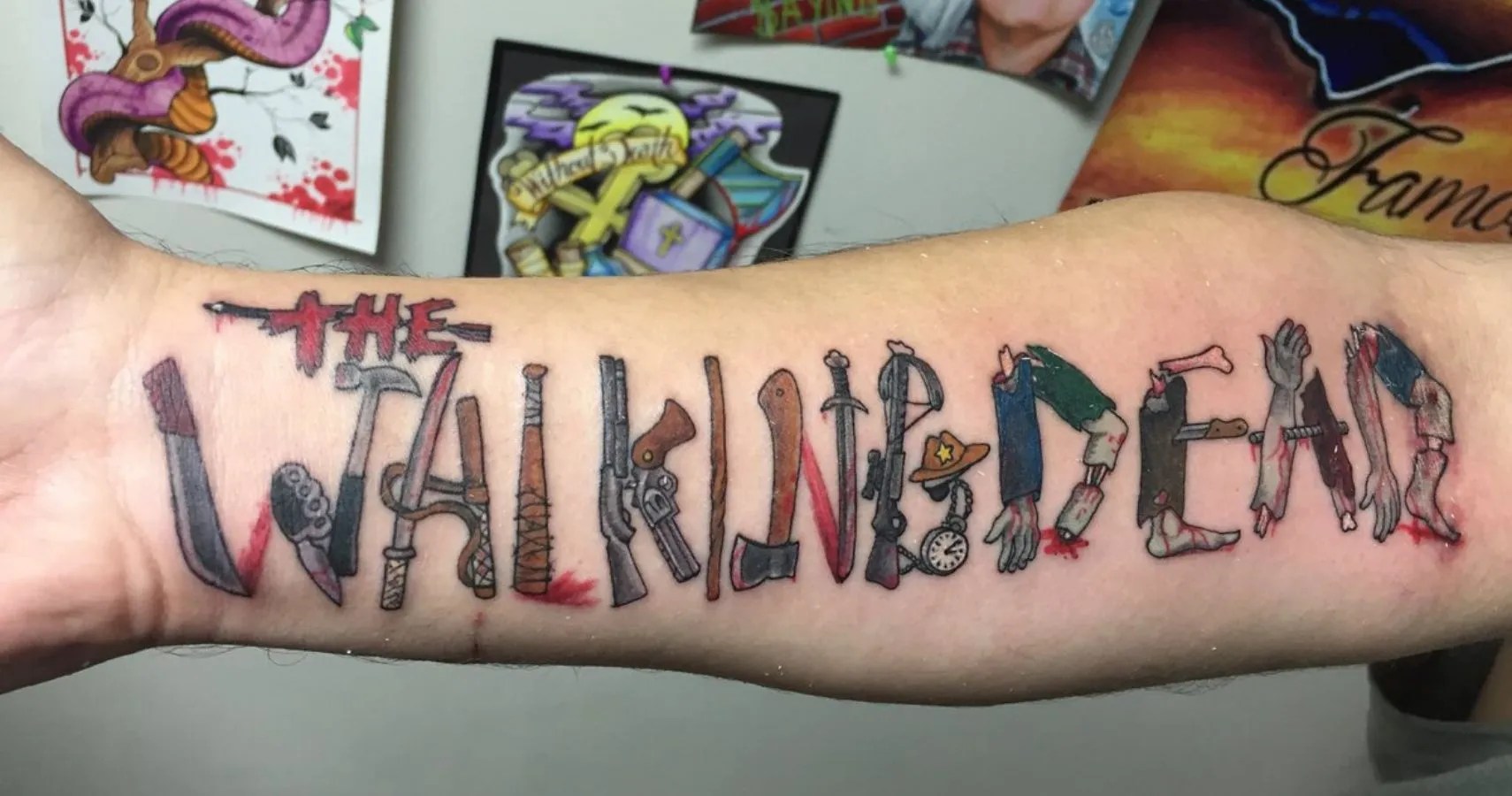 10 Of The Best The Walking Dead Tattoos | Screenrant 500_x_960_jpg